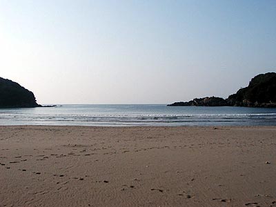 イラスト資料用として撮影した海岸